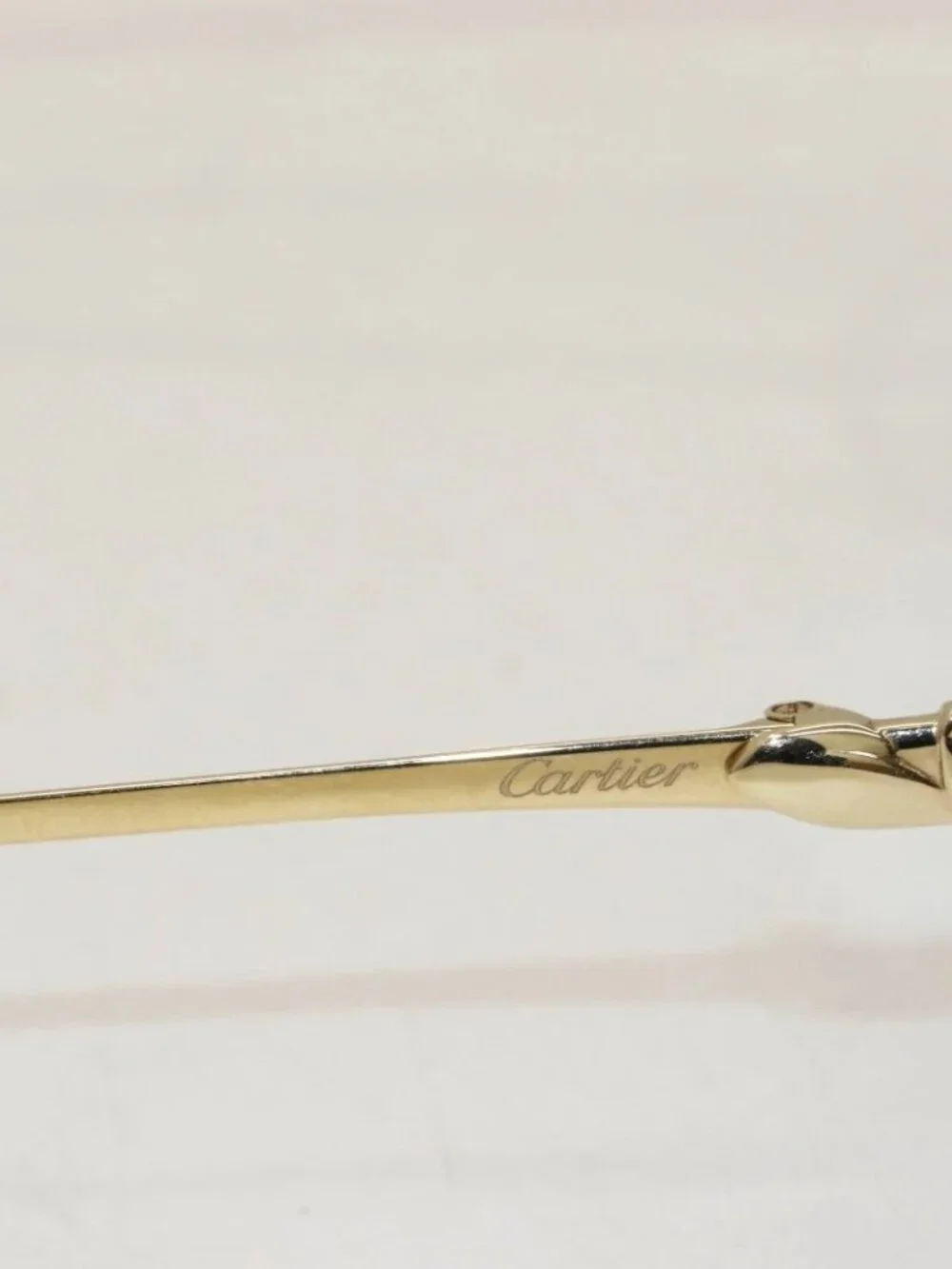 Cartier Panthère De Cartier Eyeglasses CT0032RS 001 60-18-130 *READ*